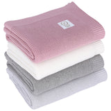Cotton Blanket Light Grey - MyLullaby