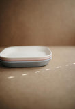 Square Dinnerware Plate Blush, Set of 2 - MyLullaby