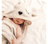 BabySteps Hooded Bamboo Towel (Ecru)