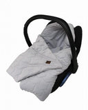 Car Seat Blanket BeVelvet! Grey - MyLullaby