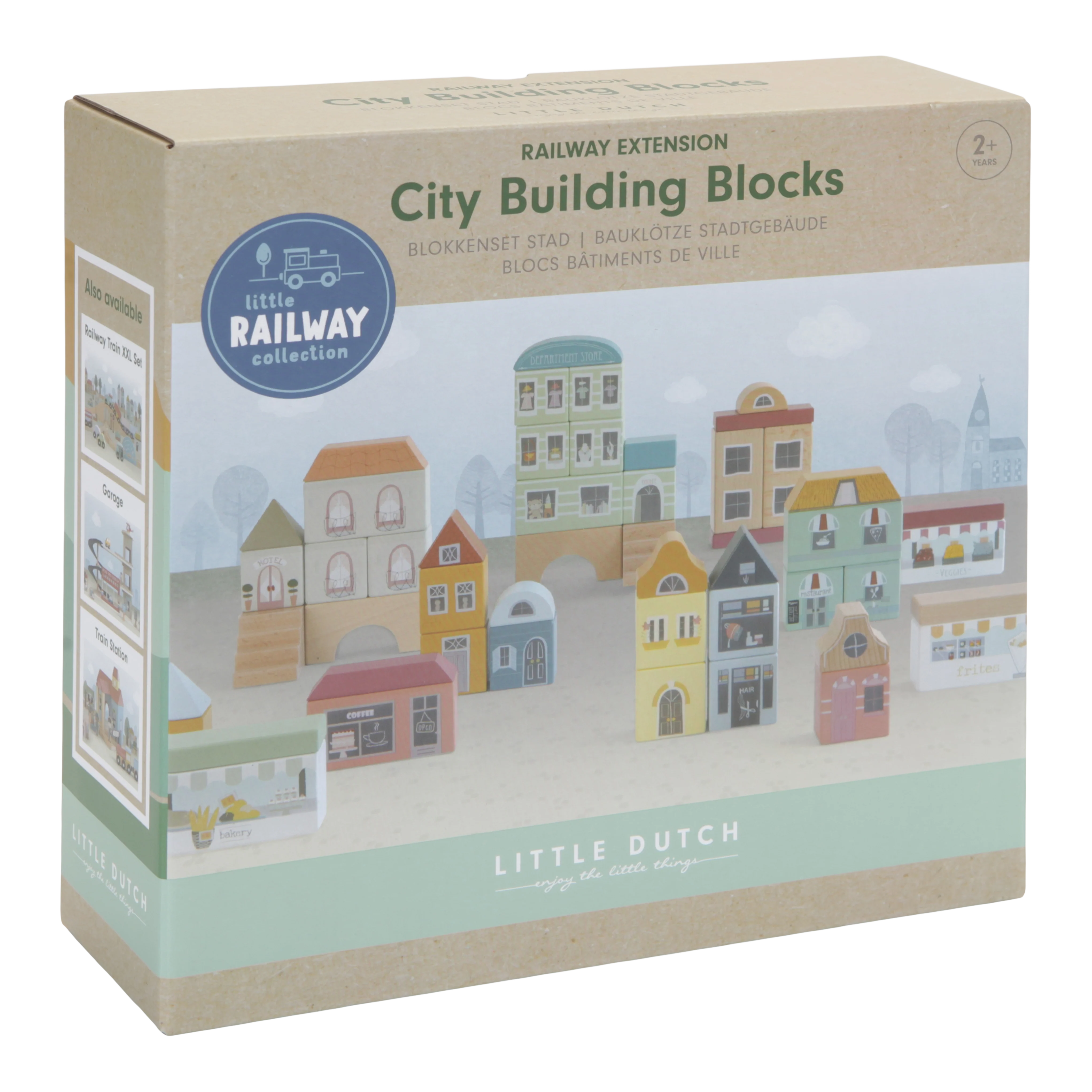 Little Dutch Railway Extension City Building Blocks