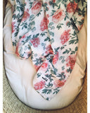 Malomi Bamboo Peony Baby Set (Swaddle Blanket + Pillow)