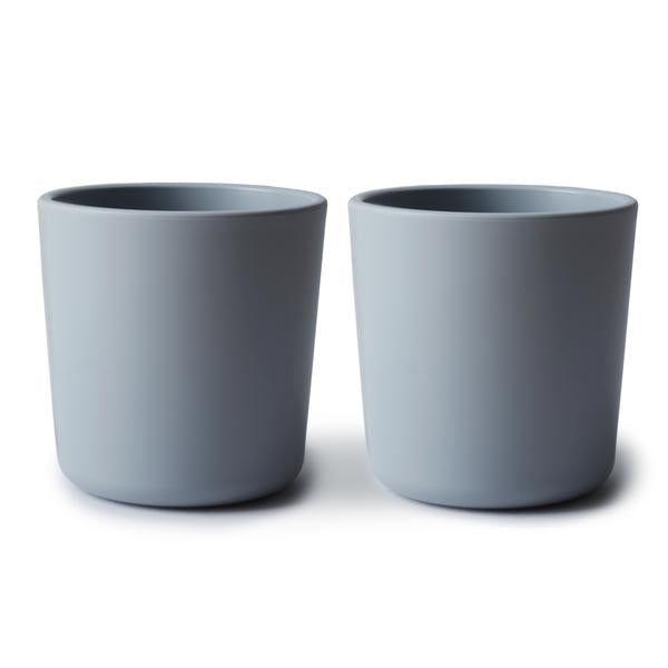 Mushie Dinnerware Cups (Cloud), Set of 2