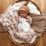 Snuggle Hunny Kids Organic Muslin Swaddle Blanket (Palm Spring)