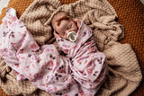 Snuggle Hunny Kids Organic Muslin Swaddle Blanket (Blossom)