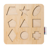 Wooden Puzzle Shapes Sorter