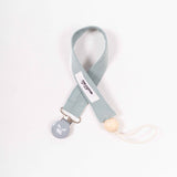 Washed Cotton Dummy Clip Sage Green - MyLullaby